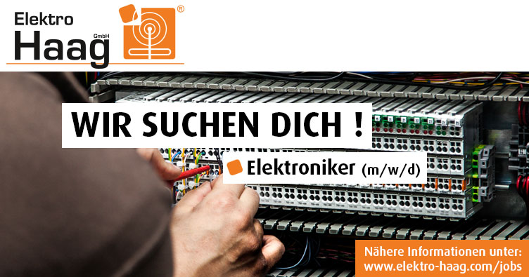 Elektroniker (m/w/d) gesucht, wir suchen dich, Elektro Haag